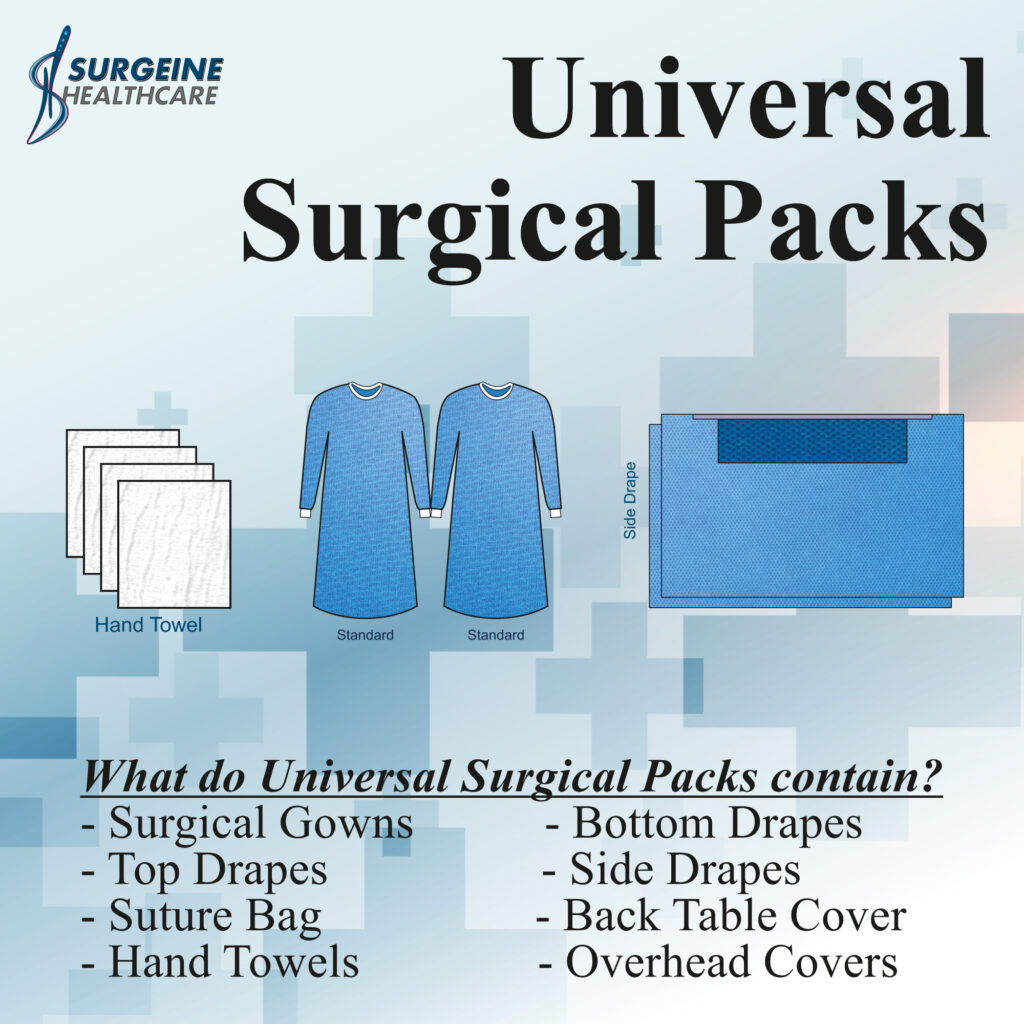 Universal Surgical Packs